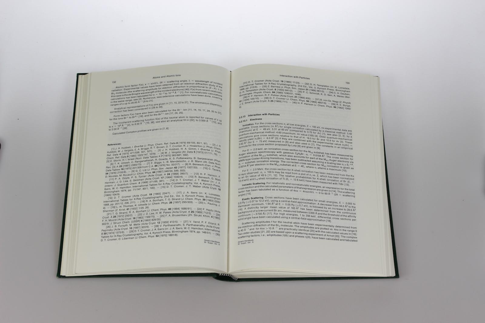 Gmelin Handbook of Chemistry. System Number 7