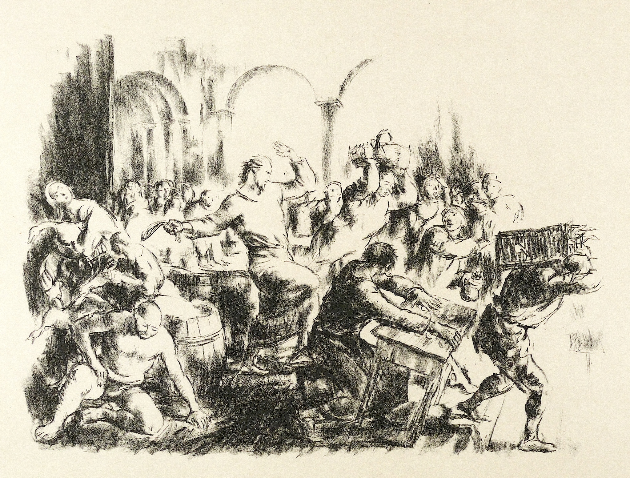 Engels Robert Austreibung Aus Dem Tempel 1923 0 Art Nbsp Nbsp Print Nbsp Nbsp Poster Galerie Himmel