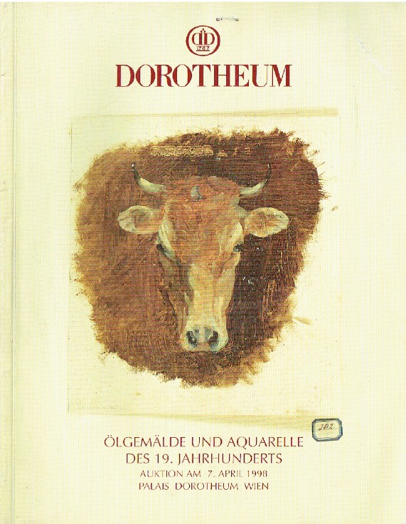 Dorotheum April 1998 19th Century Oil Paintings Watercolours By Misc Good Thecatalogstarcom Ltd