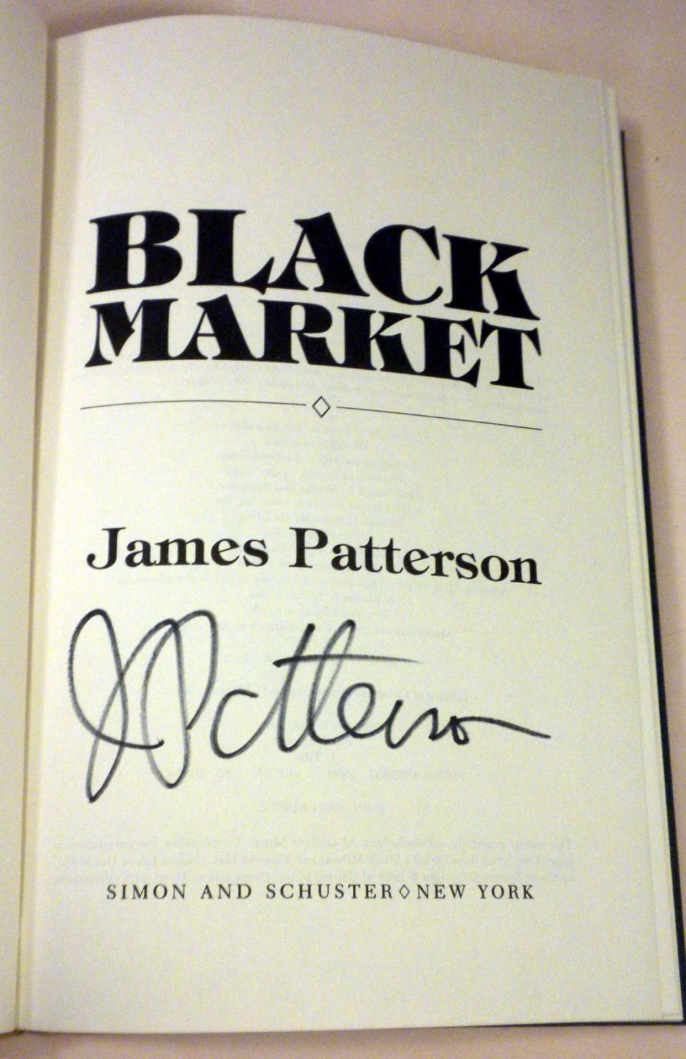 Black Market par James Patterson Near Fine Hardcover (1986) 1st
