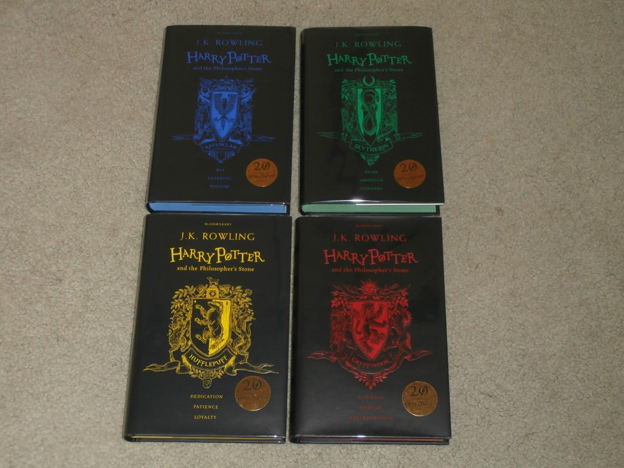 HARRY POTTER AND THE PHILOSOPHER'S STONE 20th ANNIVERSARY HARDBACK