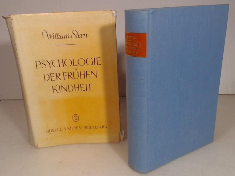 psychologie der fruehen kindheit von william stern ZVAB
