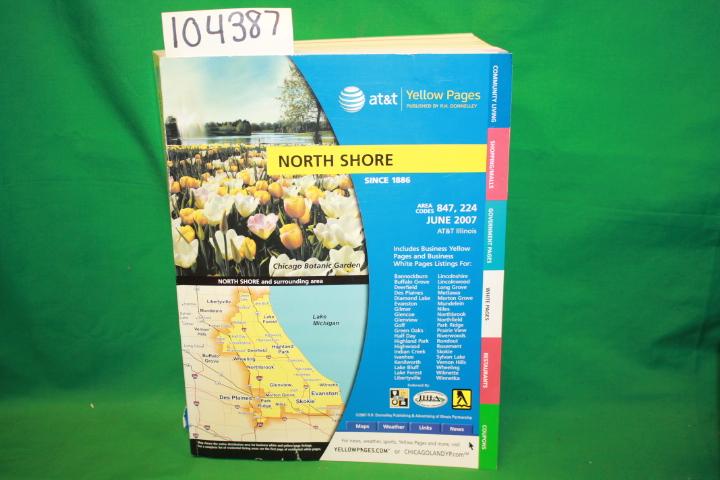 Chicago North Shore AT&T Yellow Pages telephone directory by AT&T
