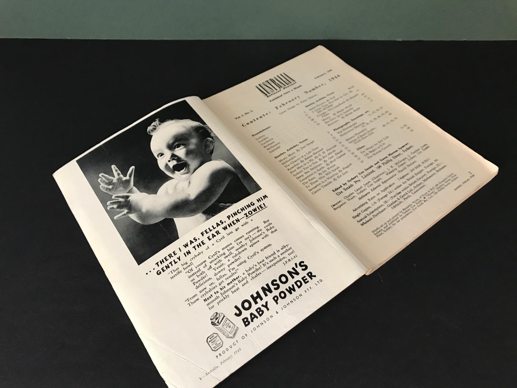 Australia National Journal Vol. 5, No. 3 February, 1944 de Smith