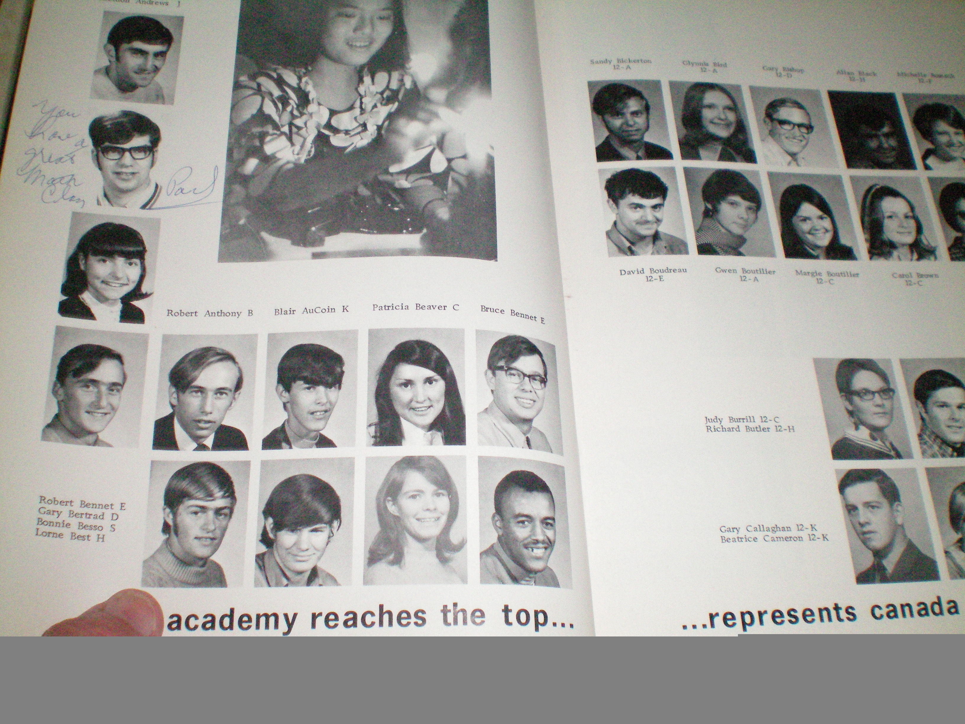 SYDNEY ACADEMY YEARBOOK 1970 RECORD by The Students of Sydney Academy
