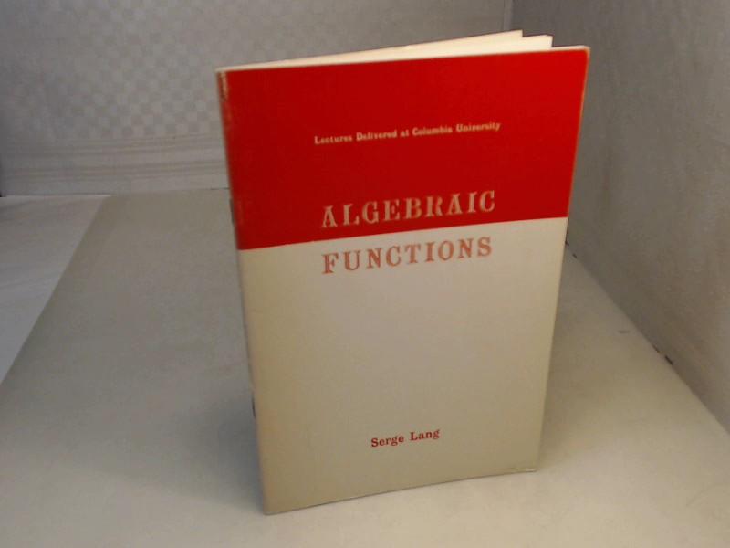 serge lang algebra ZVAB