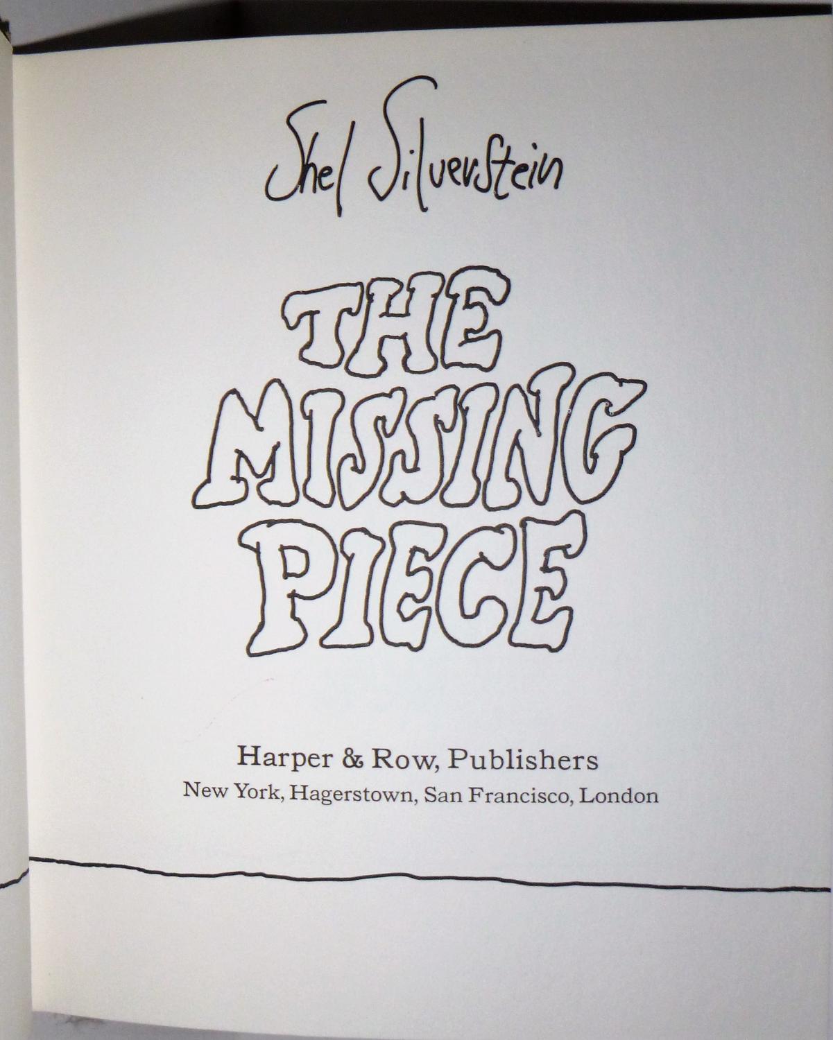 The Missing Piece- Dramatized Children's Book by Shel Silverstein