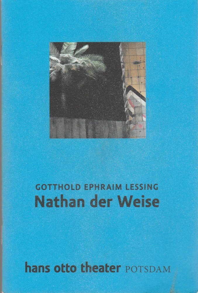 lessing nathan der weise programmheft ZVAB