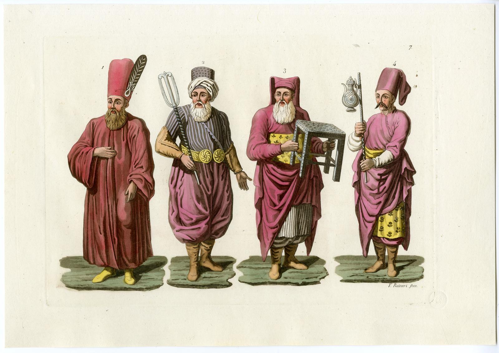 OTTOMAN EMPIREEUNUCHPALACE GUARDTURKEY7 Vittorio RAINERI after