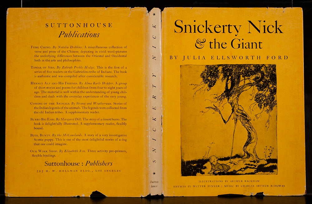 Snickerty Nick de RACKHAM, Arthur; FORD, Julia Ellsworth BYNNER, Witter
