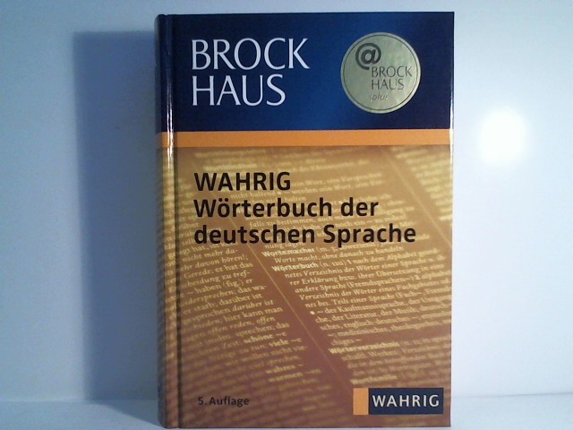 Brockhaus Wahrig Synonymwörterbuch Hardcover
