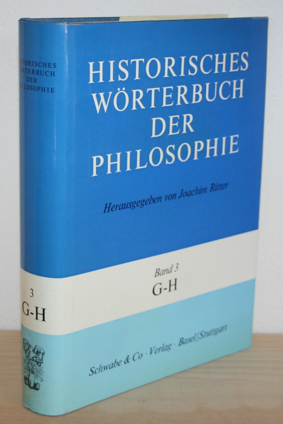 historisches woerterbuch der philosophie von joachim