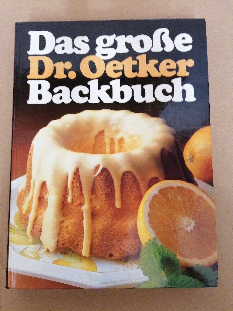 das grosse dr oetker backbuch ZVAB