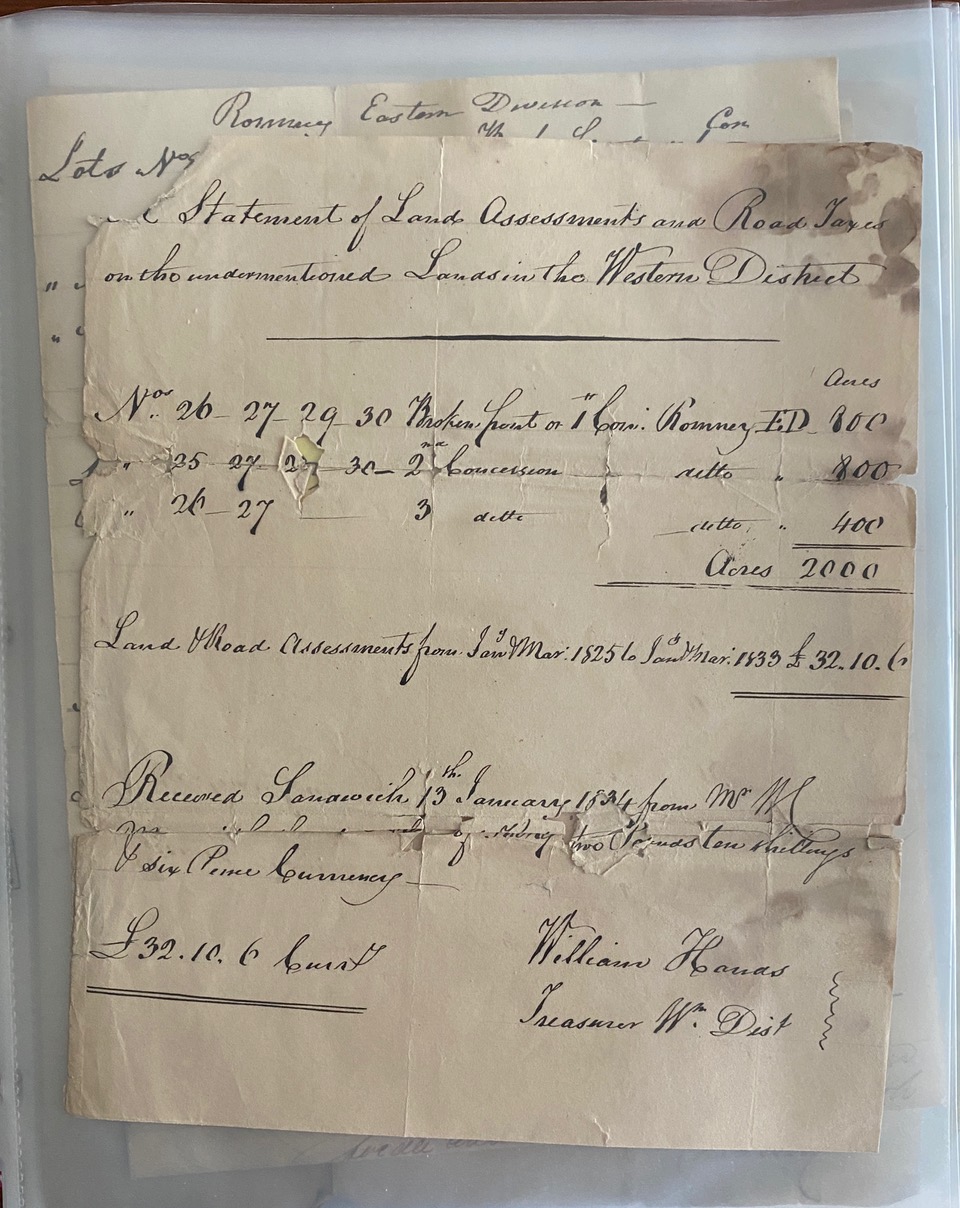 Judge William Collis Meredith, remarkable archive collection spanning from 1834 to 1895 (61