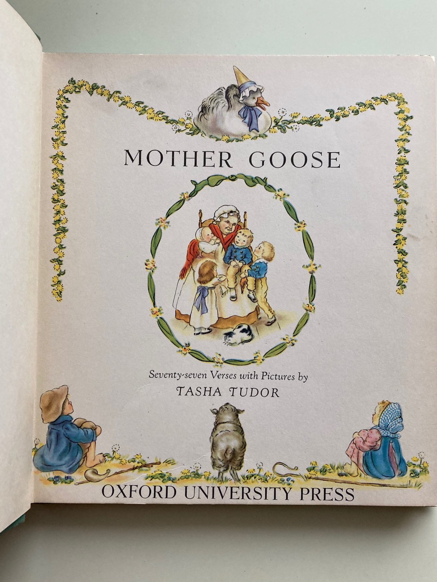 Mother Goose (Signed Limited Edition, Oxford 1944) by Tudor, Tasha