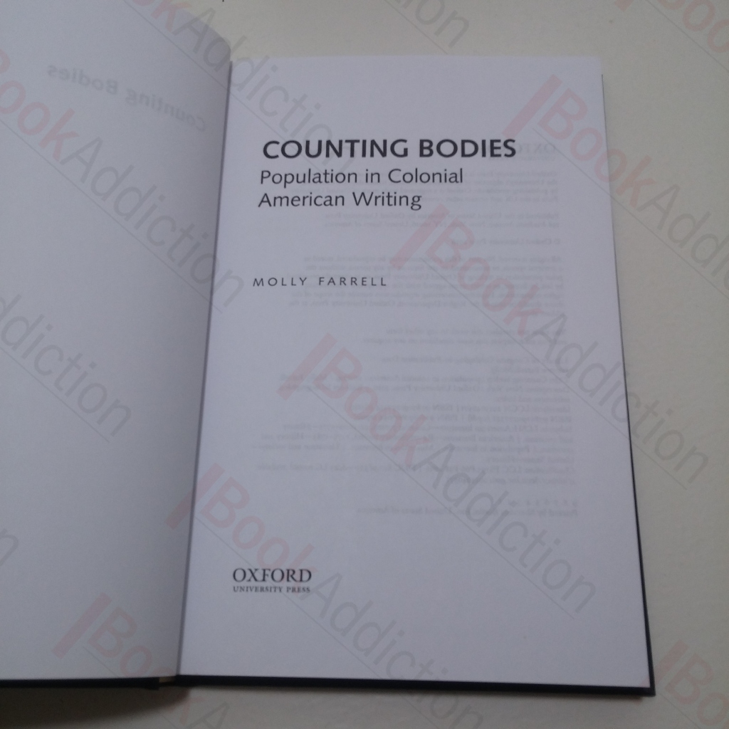 Counting Bodies Population in Colonial American Writing by Farrell