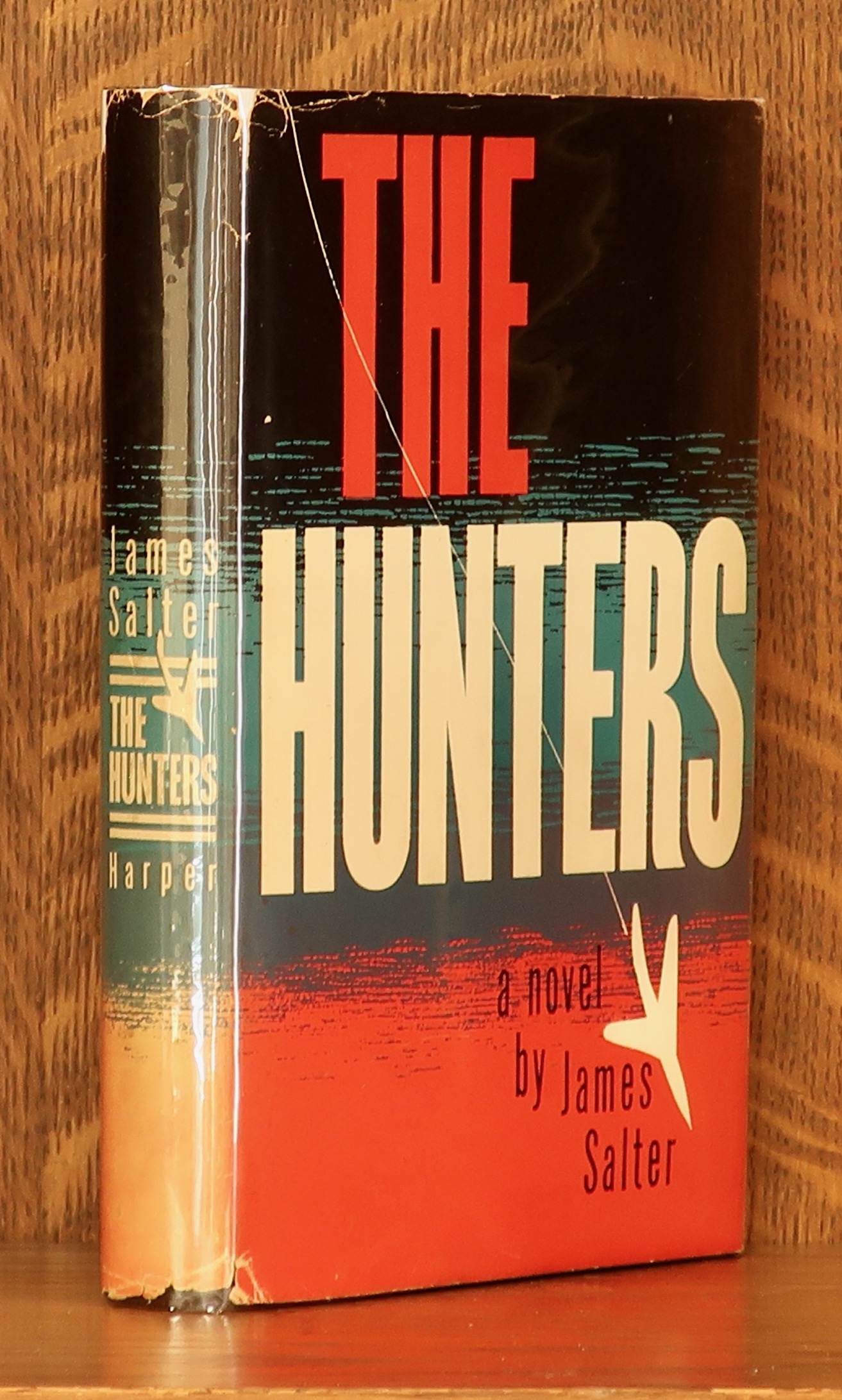 THE HUNTERS by James Salter Near fine Hardcover (1956) first edition