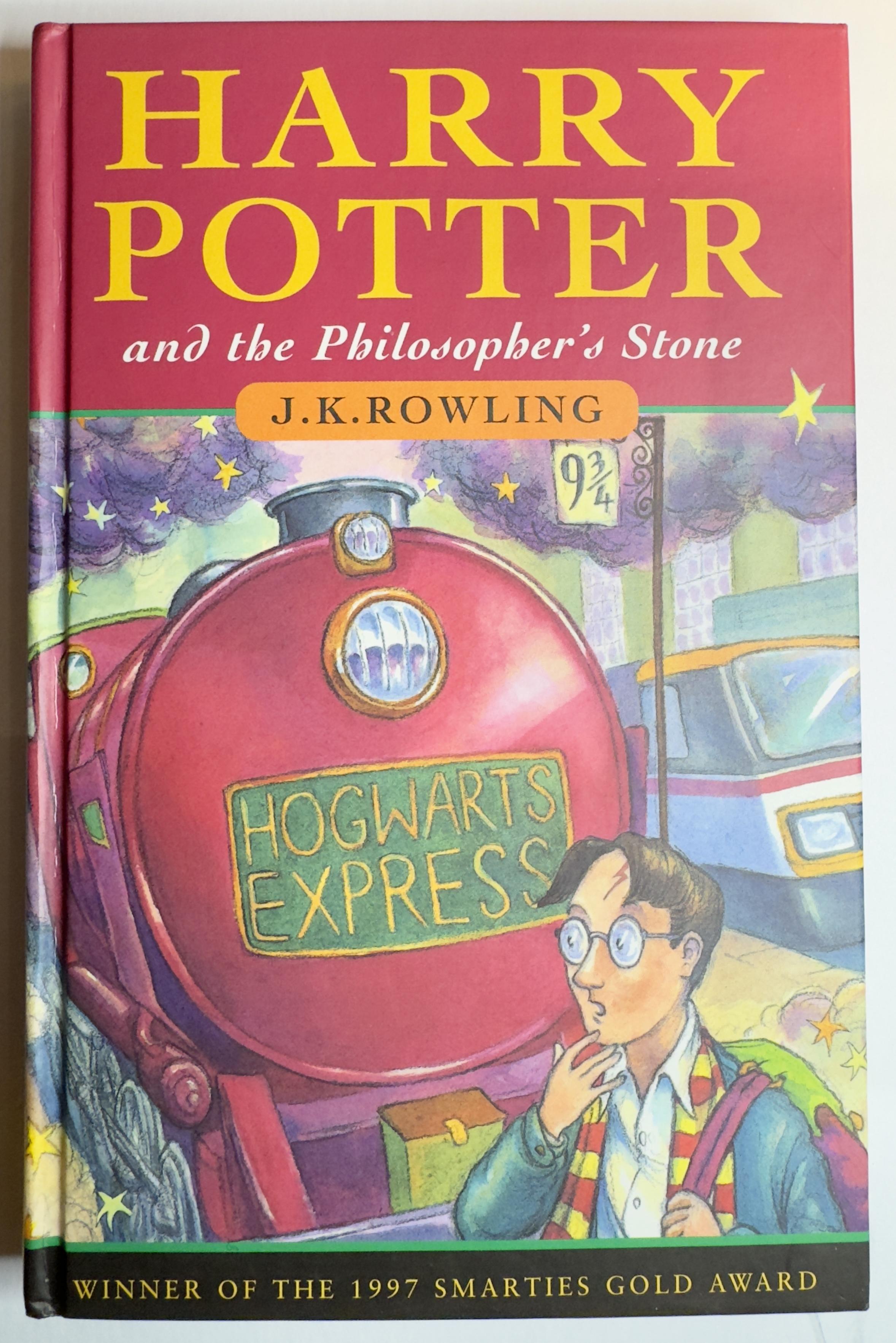 Harry Potter And The Philosophers Stone Book 1 By Rowling Fine