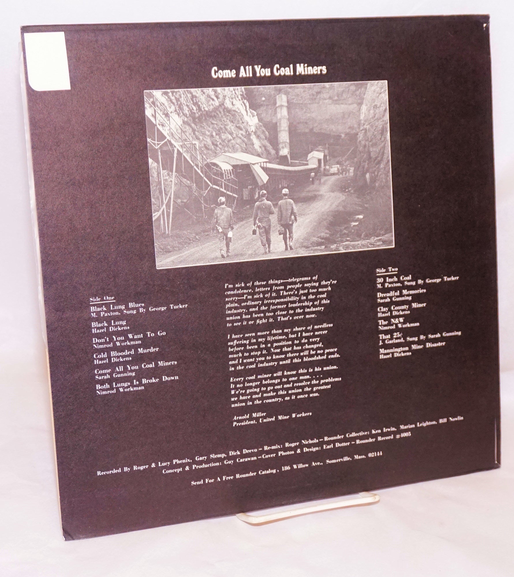 Come all you coal miners songs by Nimrod Workman, Sarah Gunning