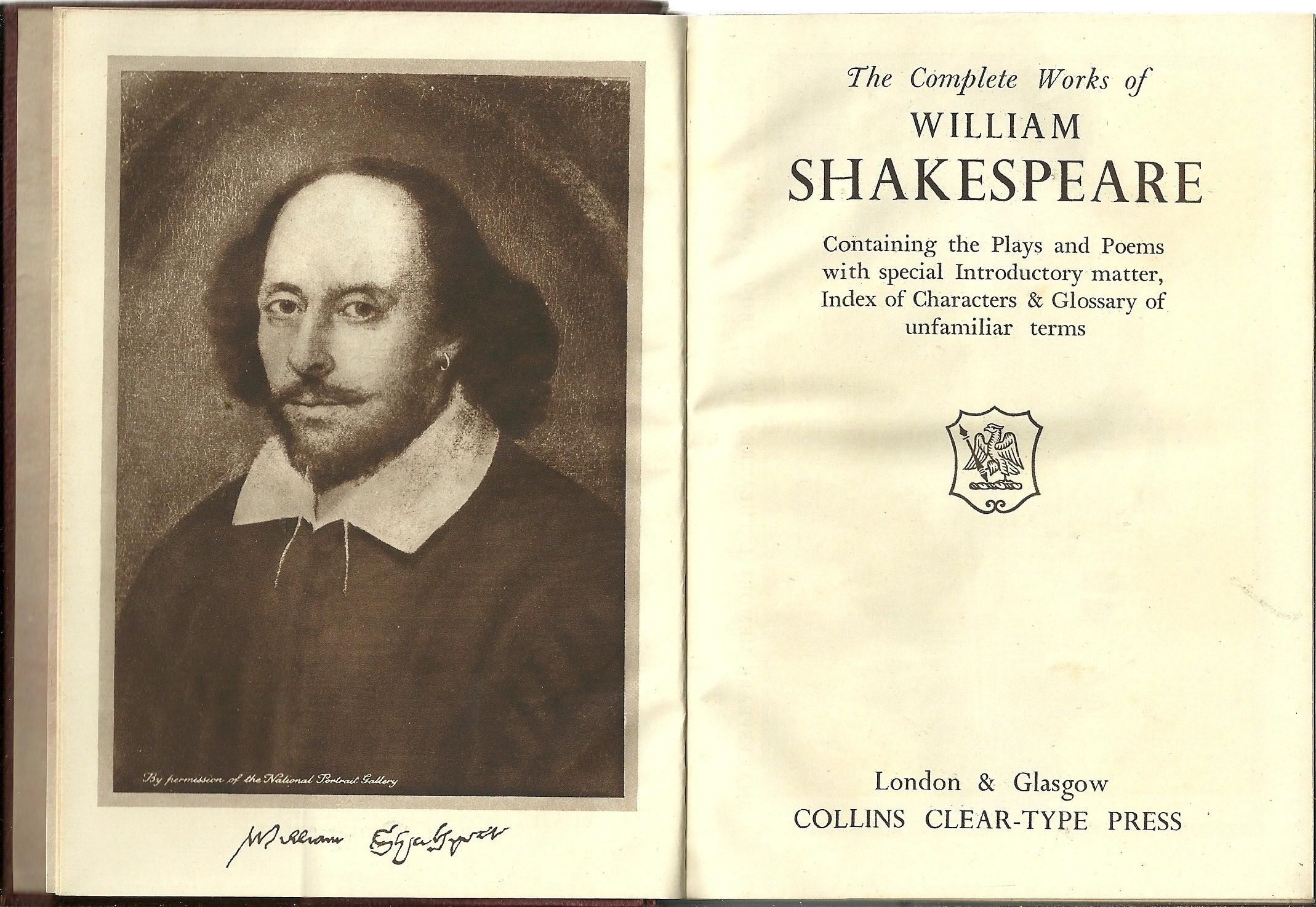 THE COMPLETE WORKS OF WILLIAM SHAKESPEARE by SHAKESPEARE, William