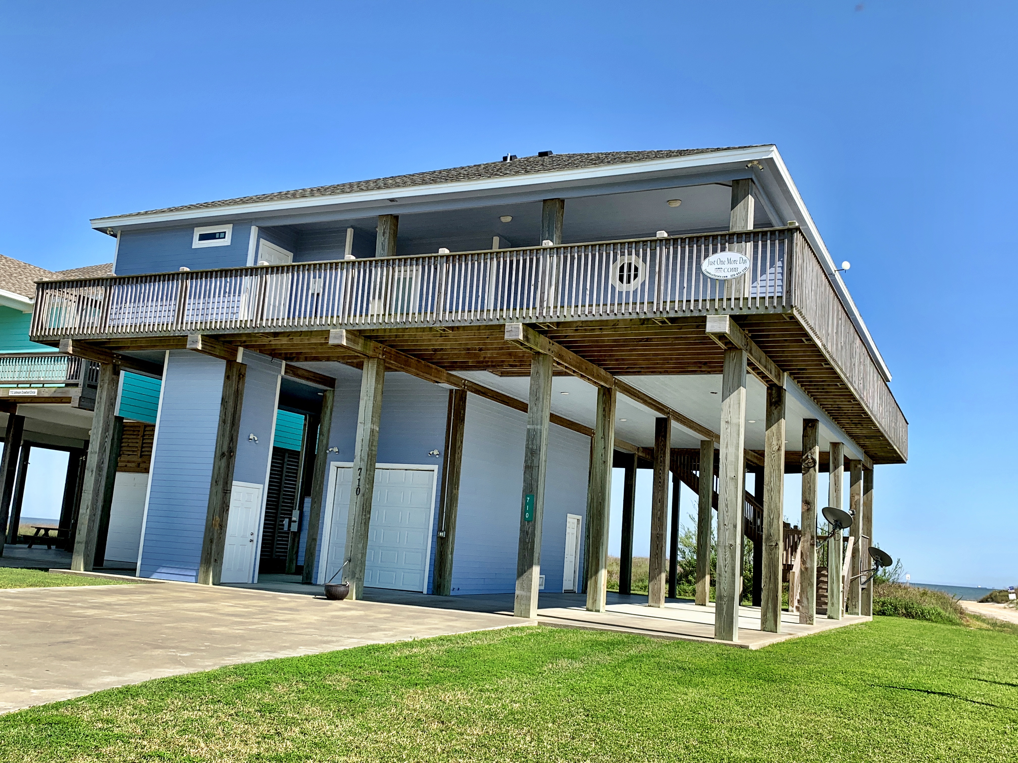 Just One More Day Vacation Rental in Crystal Beach,TX Cobb Real Estate
