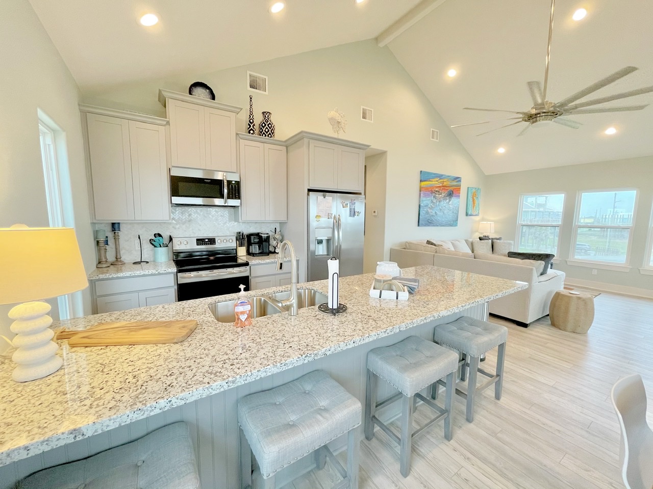 The Shore House Vacation Rental in Crystal Beach,TX Cobb Real Estate
