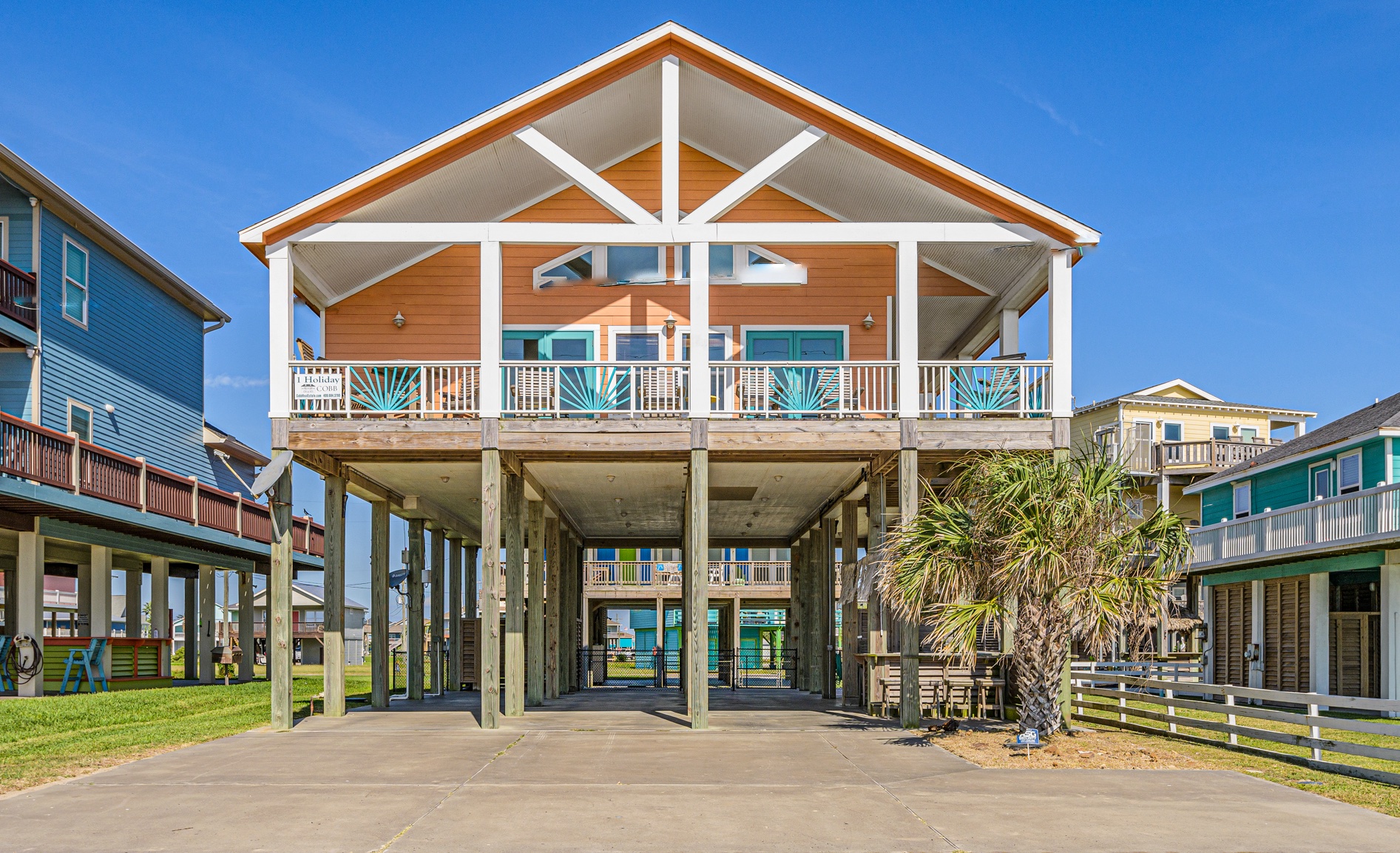 1 Holiday Vacation Rental in Crystal Beach,TX Cobb Real Estate