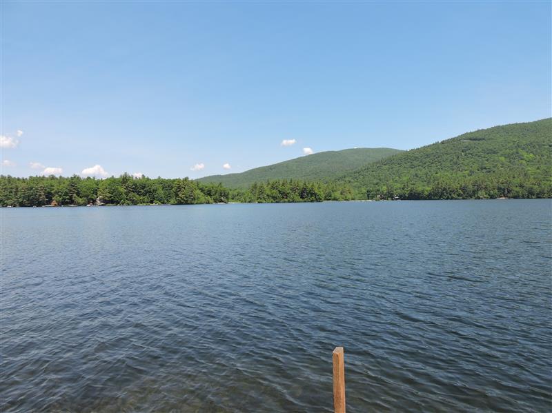 Lake Kanasatka Waterfront with Sand Beach and Dock At The Lake