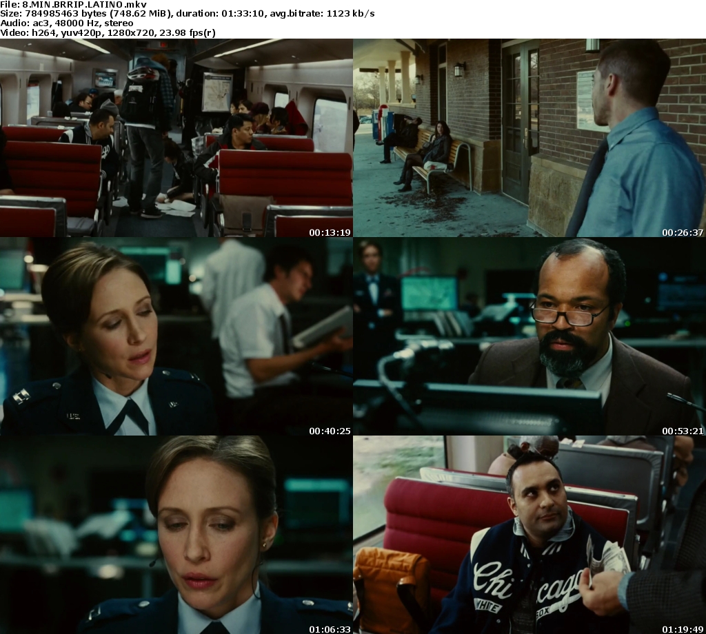 Lo mejor en Películas 8 Minutos antes de Morir (2011) (Dvdrip) (Mkv