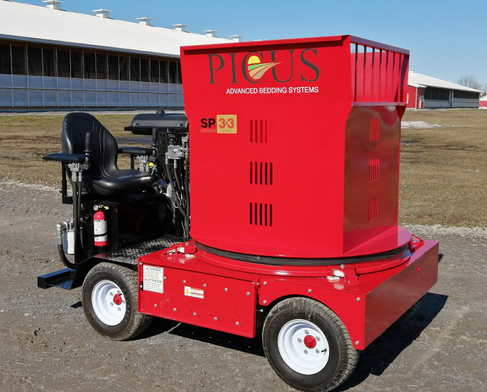 Picus SelfPropelled Straw Choppers Square & Round Bale, Hydrostatic