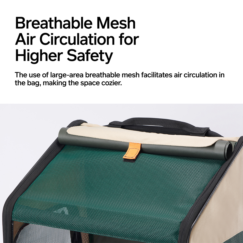 PIDAN Expandable Mesh Pet Backpack Carrier Pidan Australia