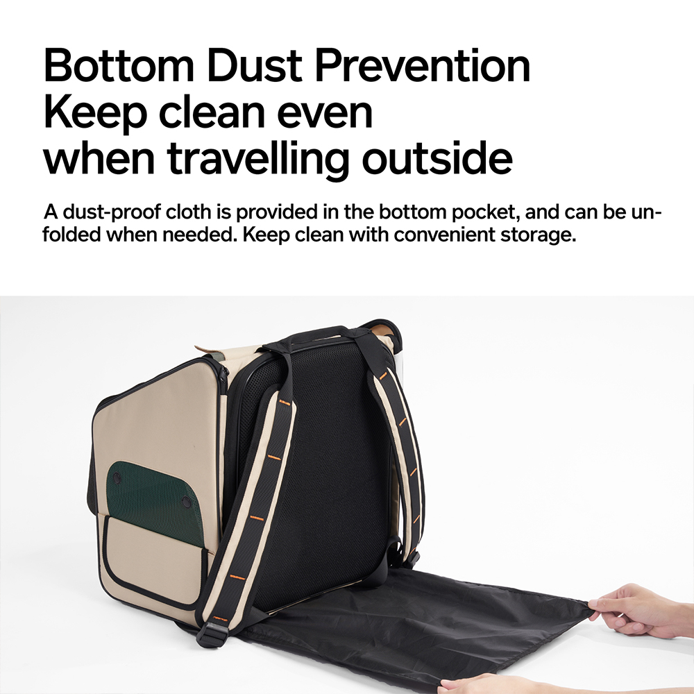 PIDAN Expandable Mesh Pet Backpack Carrier Pidan Australia