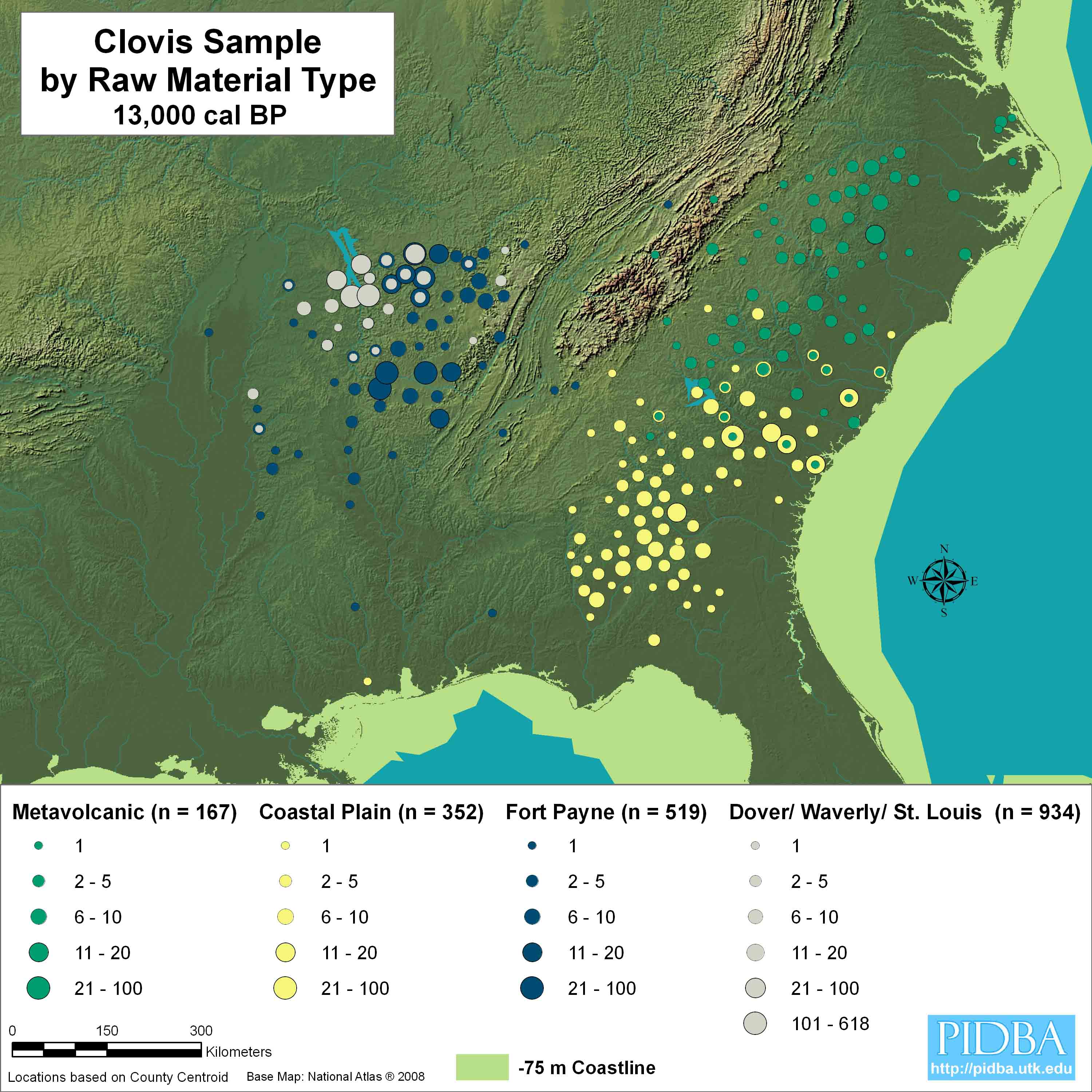The Paleoindian Database of the Americas