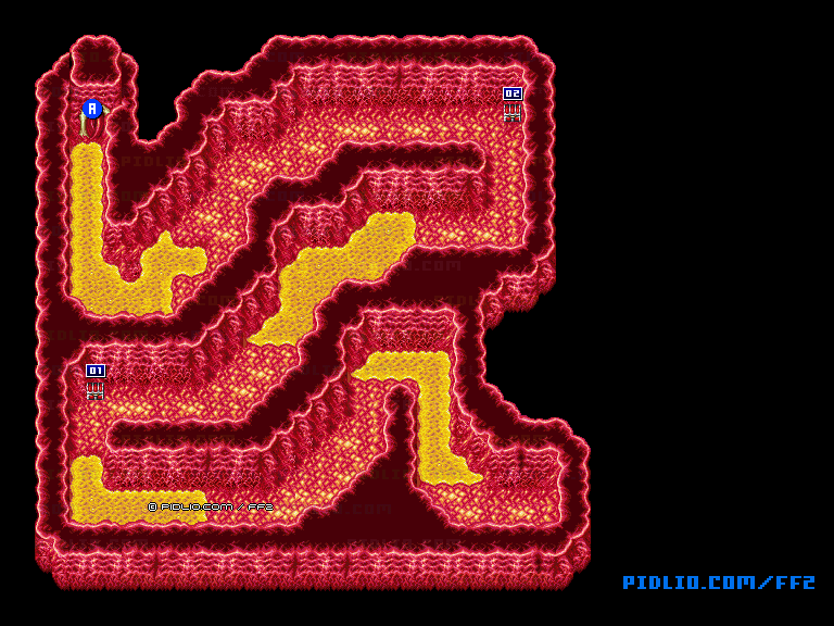 リメイク版FF2 リバイアサンのマップ ／ FF2攻略・全マップ完備 ／ リメイク版ソウル・オブ・リバース対応