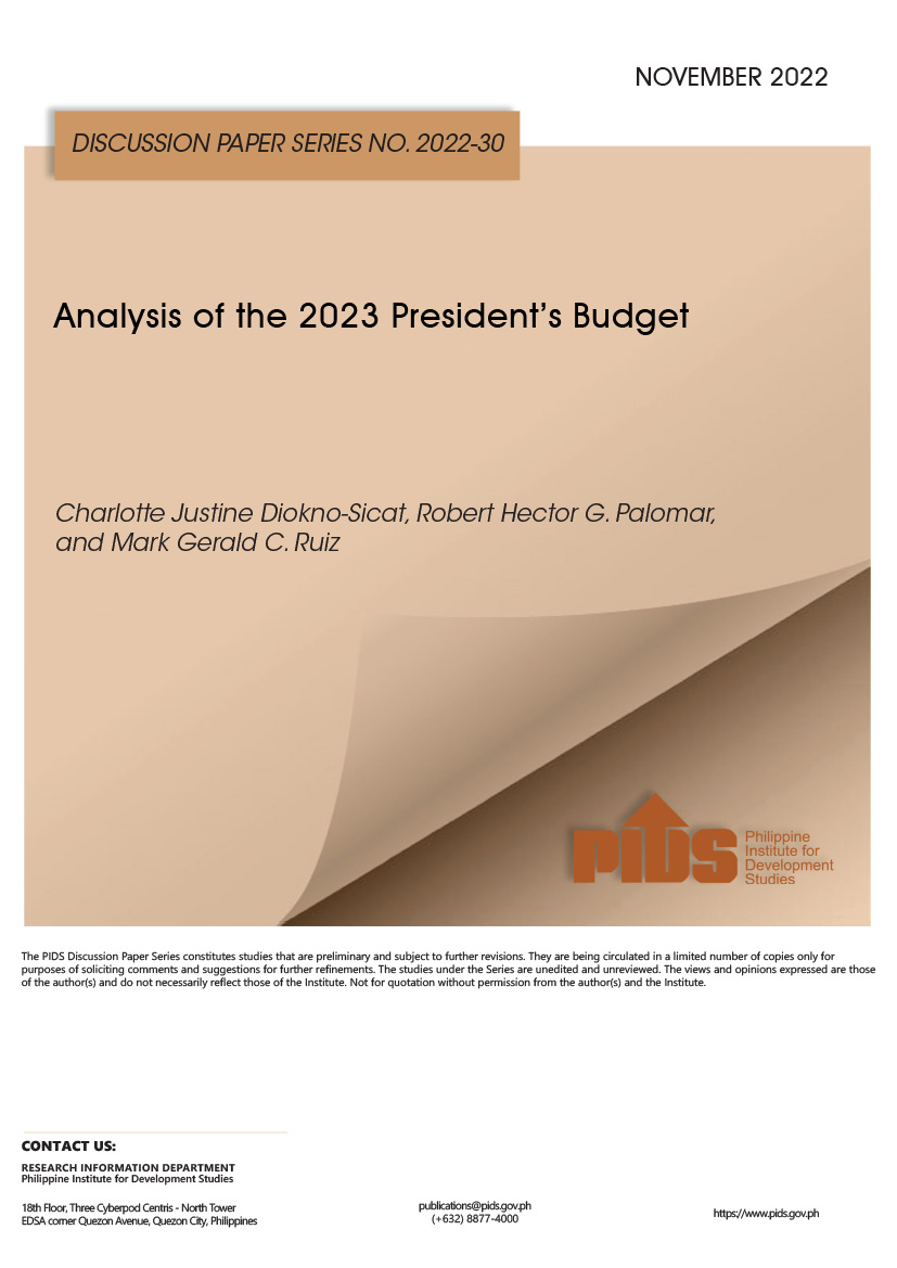 PIDS Philippine Institute for Development Studies