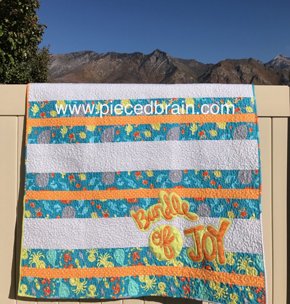 Baby Quilts for Beginners Pieced Brain