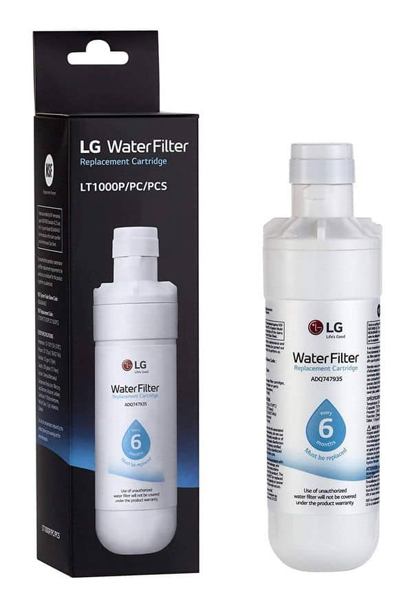 LG LT1000P Vertical Refrigerator Water Filter Pieces DB