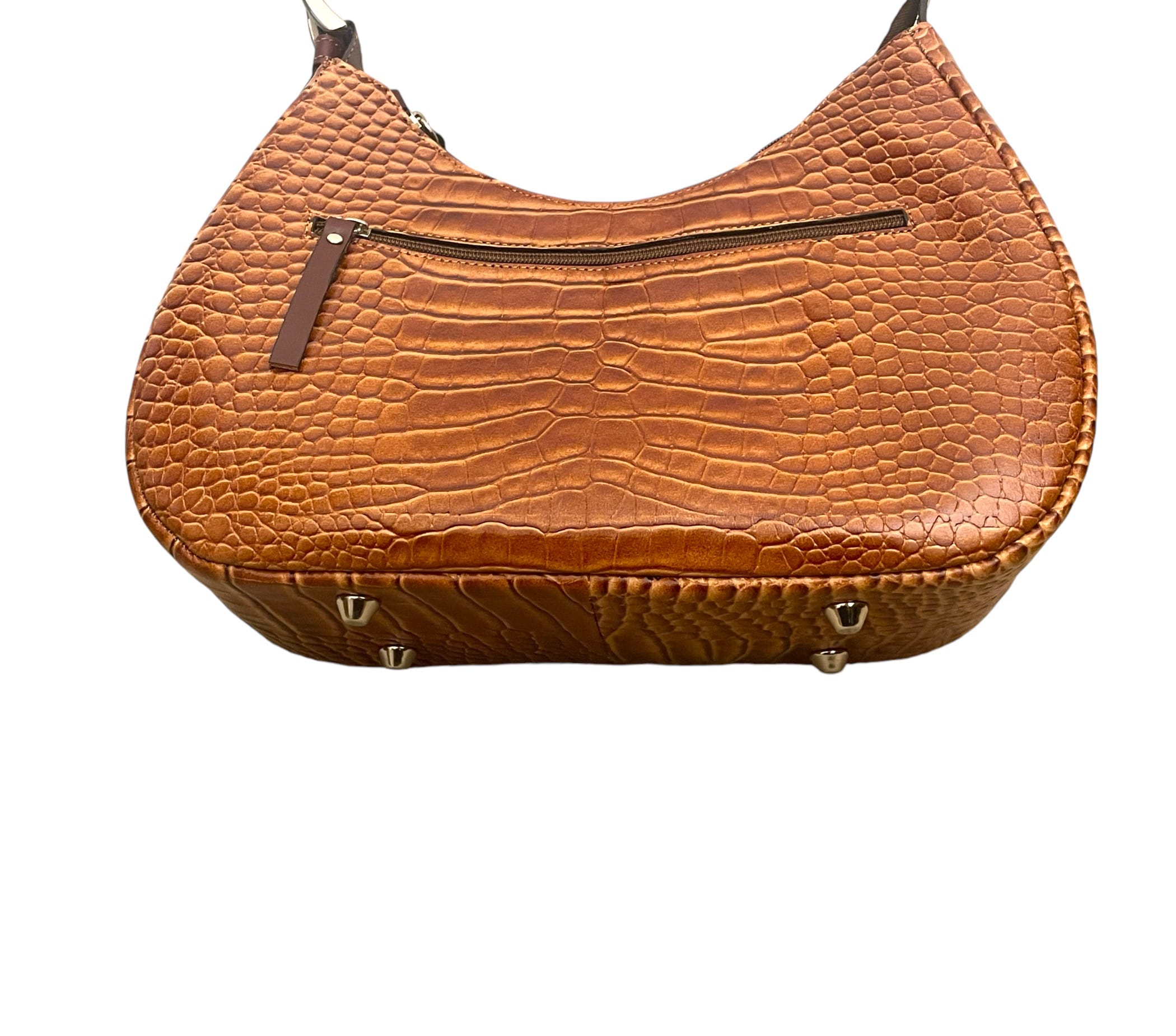 Genuine Argentinian Cowhide Leather with Croc Embossed Imprinted