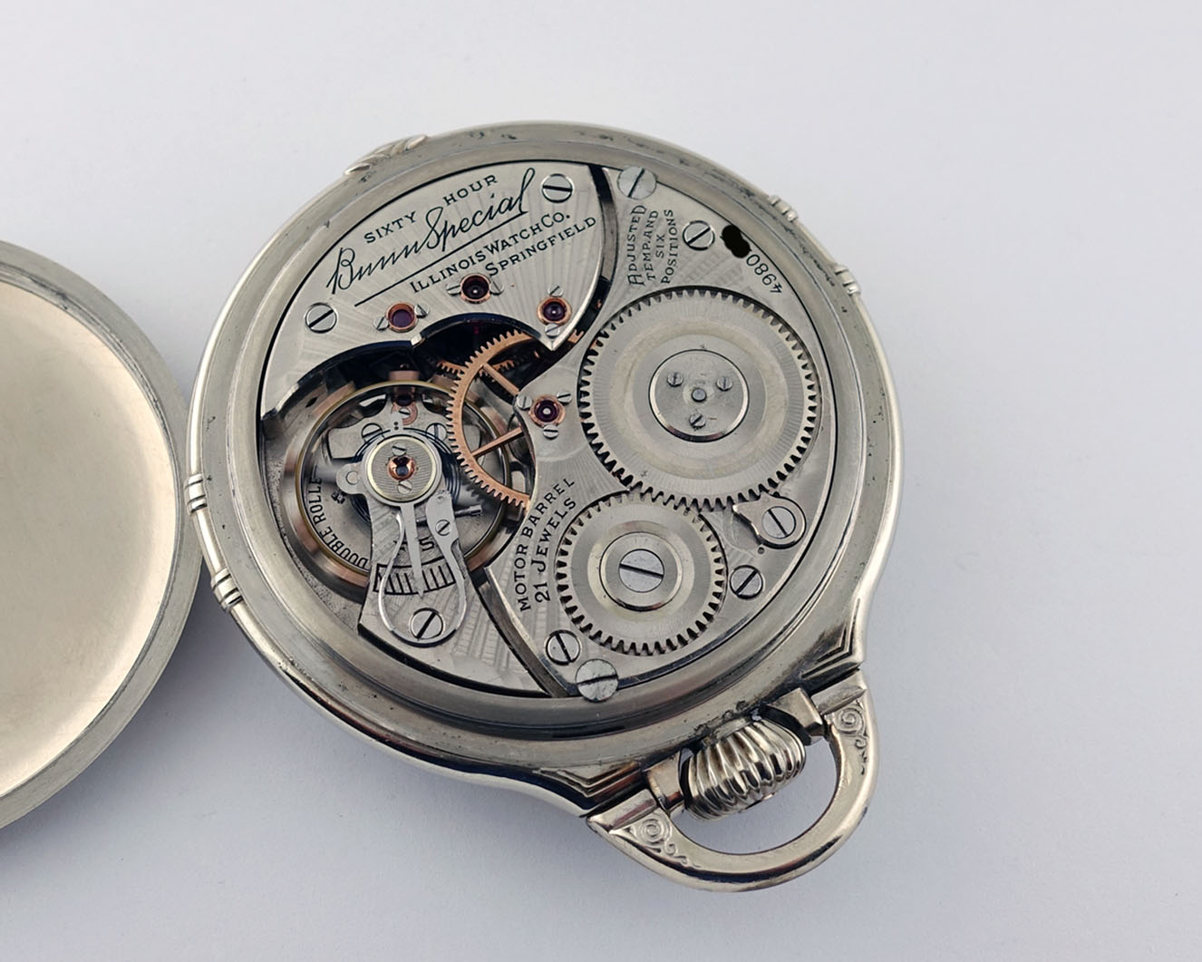 Illinois 16s Bunn Special 60 Hr. Bunn Special case & dial Item 13260