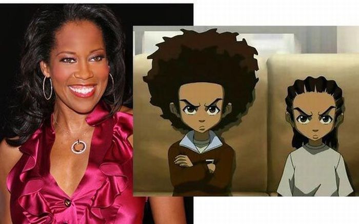 Riley + Huey Freeman = Regina King. piecingstothefoolstops