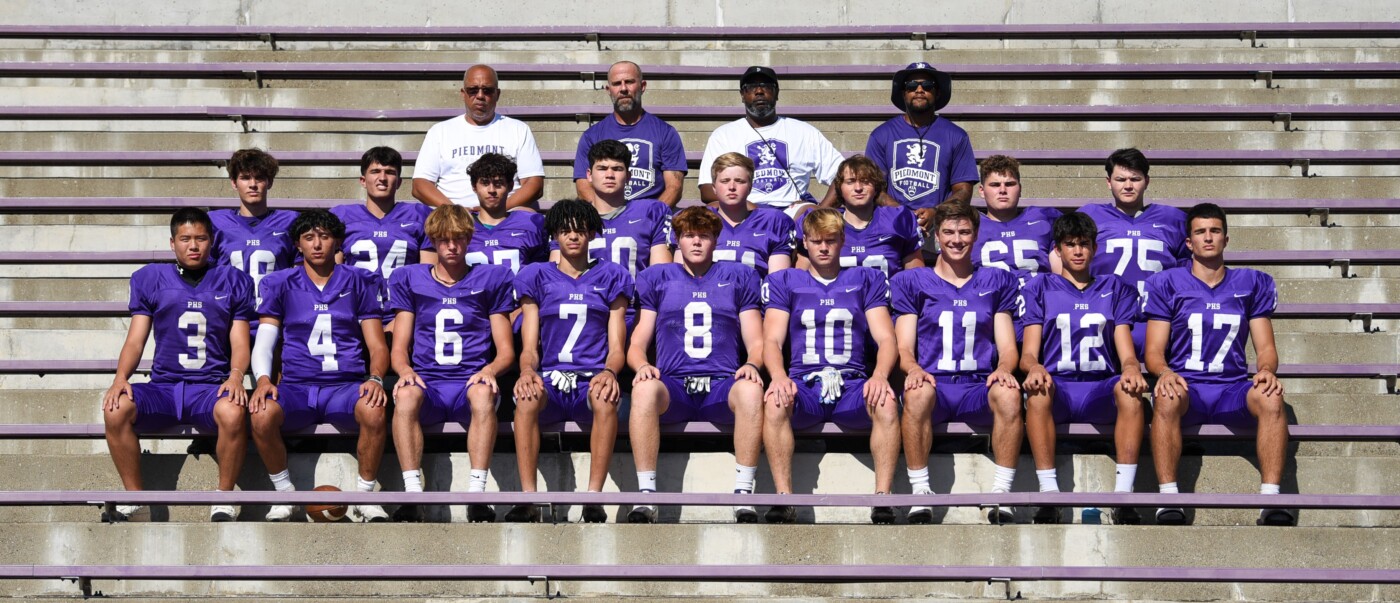 Piedmont varsity football season all but officially over Piedmont Exedra