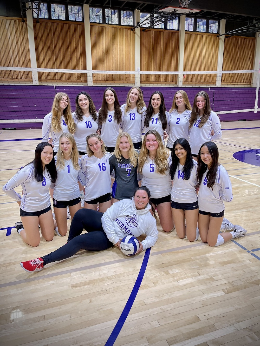 Piedmont volleyball wins match over San Leandro Piedmont