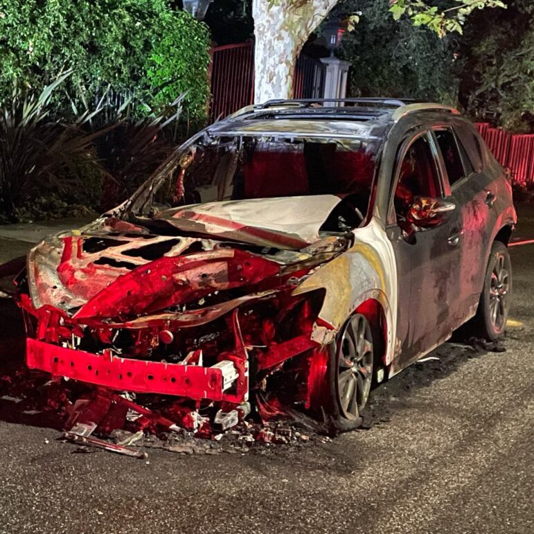 The Blotter Car fire in Piedmont is targeted arson; suspect detained
