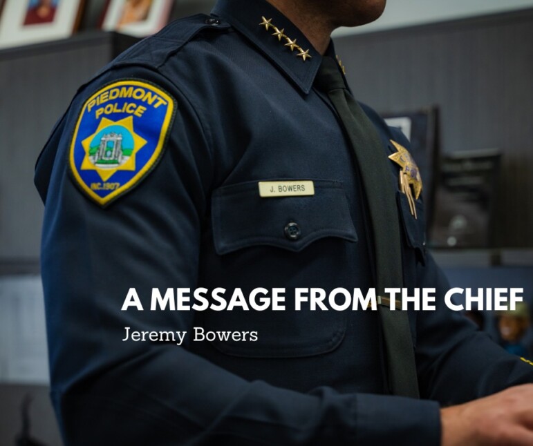 Piedmont police chief responds to video footage released Friday of