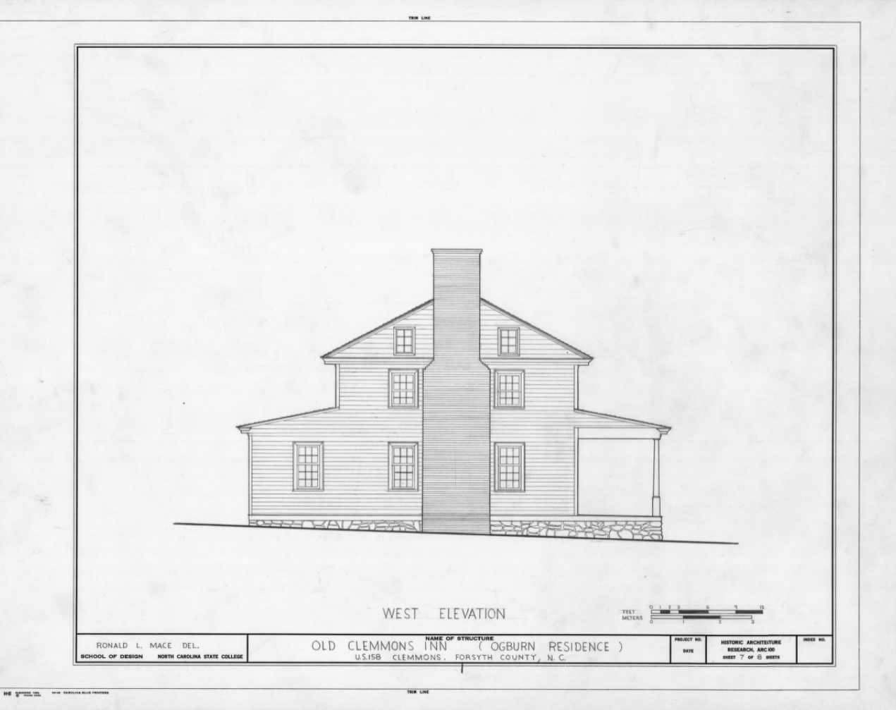 The Peter Clemmons House An 1805 Landmark in Forsyth County, Sold for