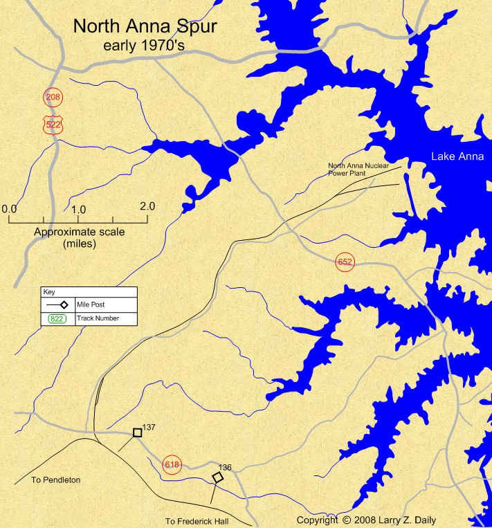 North Anna Power Plant Spur