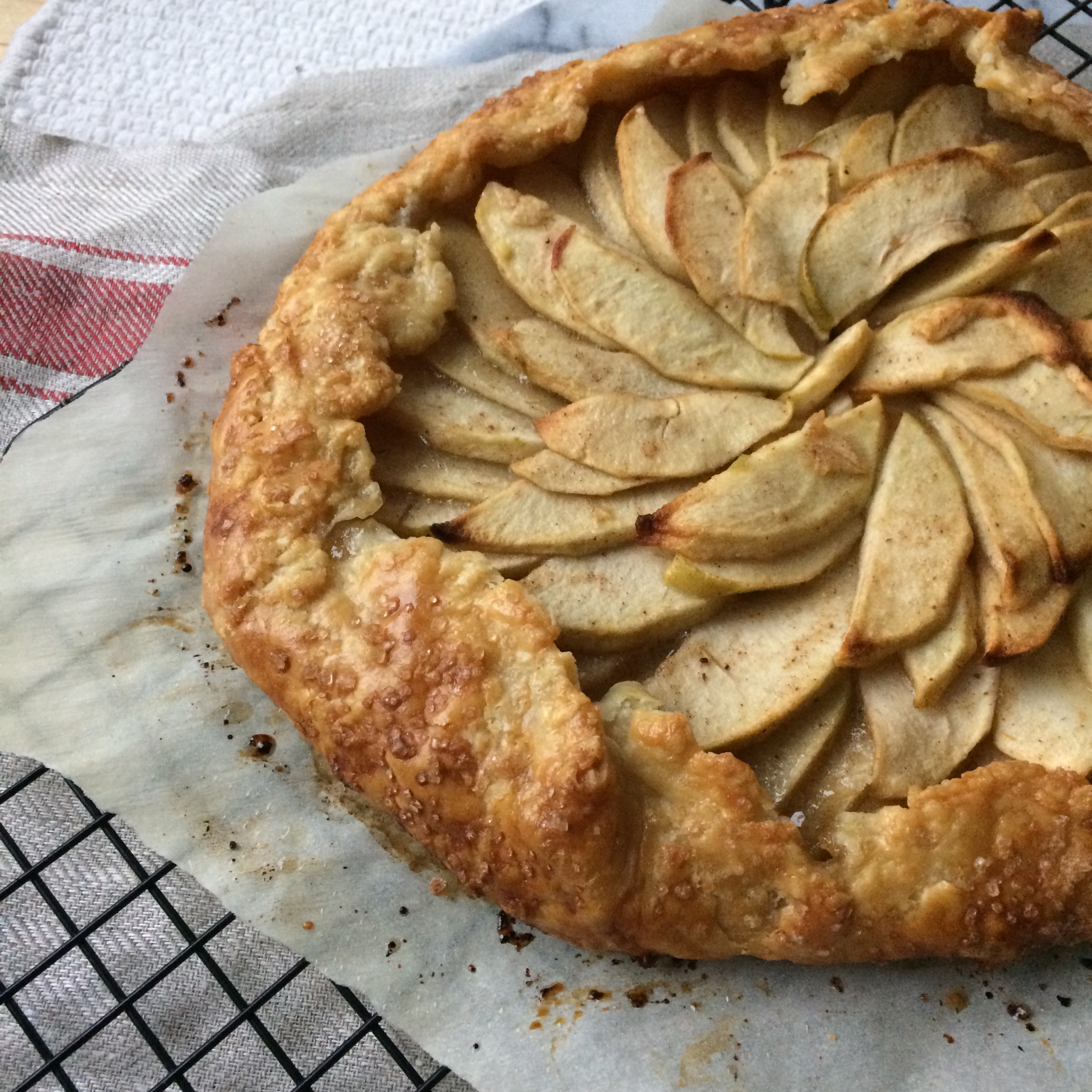 Apple Galette Pie Girl Bakes
