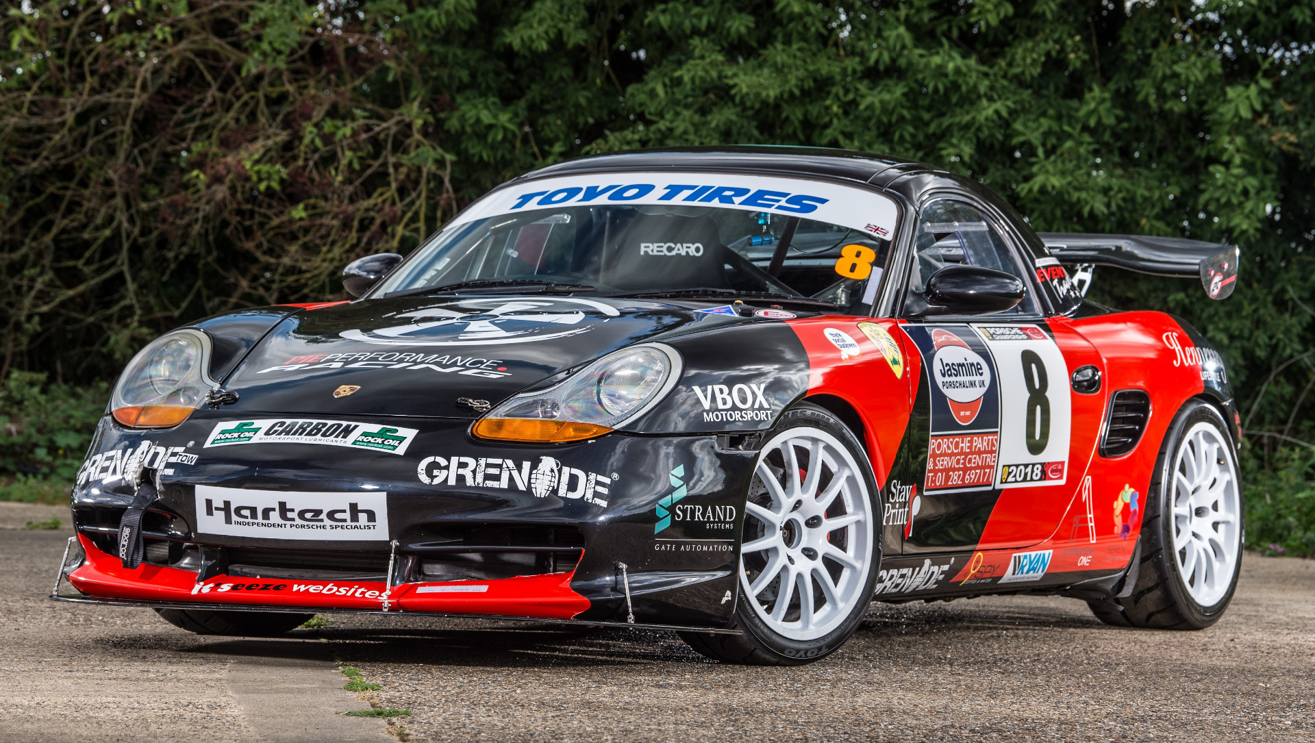 P2002 Porsche 986 Boxster 3.2S Race Car