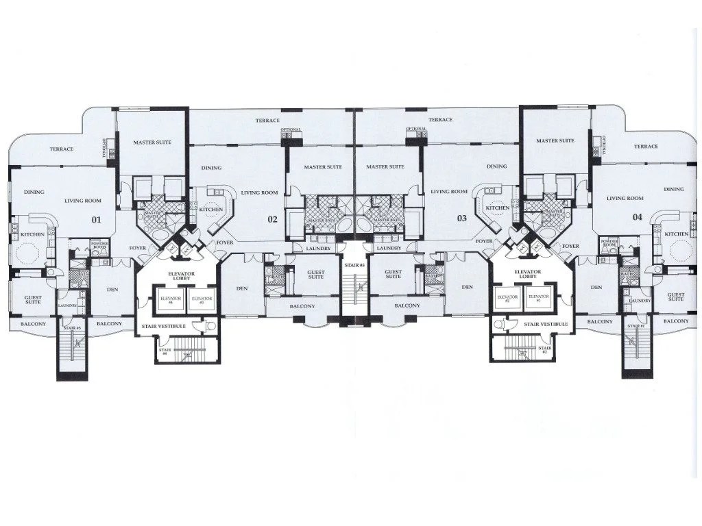 Floor Plans Pier 81 N of Marco Island