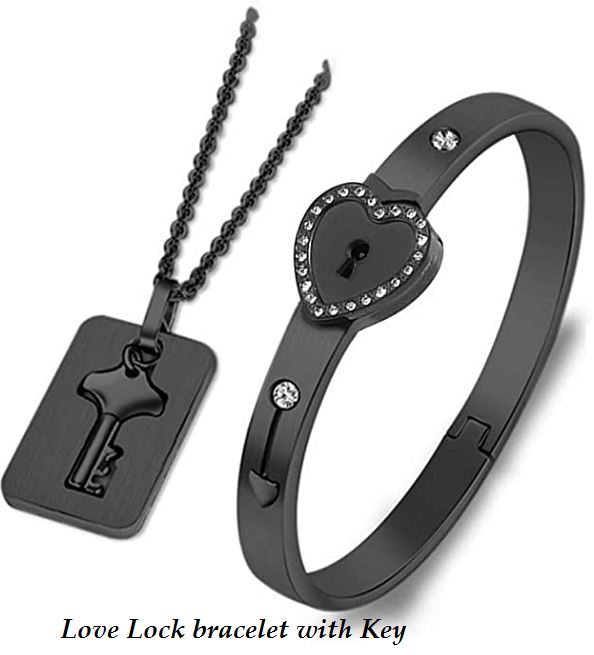 15 Forever Love Lock & Key Couple Bracelets (Latest Fashion) Piercinghome